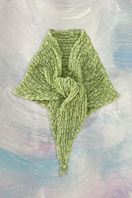 80.Shrink lace scarf 詳細画像