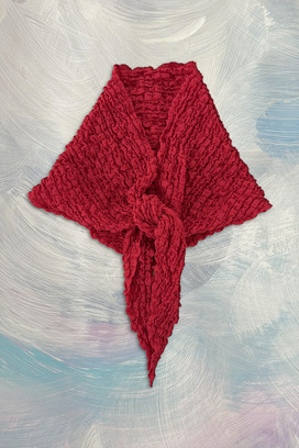 80.Shrink lace scarf 詳細画像