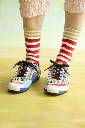 27.Logo stripe socks 詳細画像