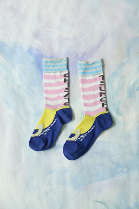 27.Logo stripe socks 詳細画像
