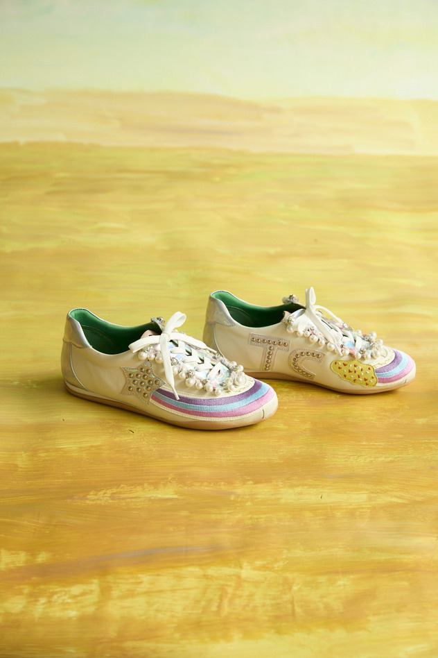 111.Pearl TC snerker 詳細画像 off white 2