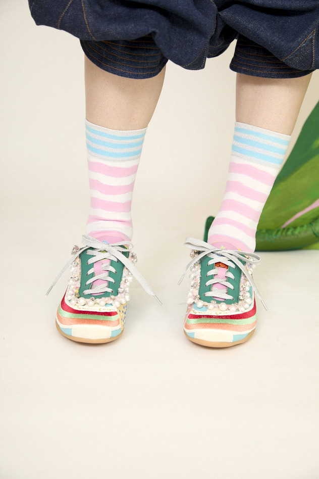 111.Pearl TC snerker 詳細画像 off white 27