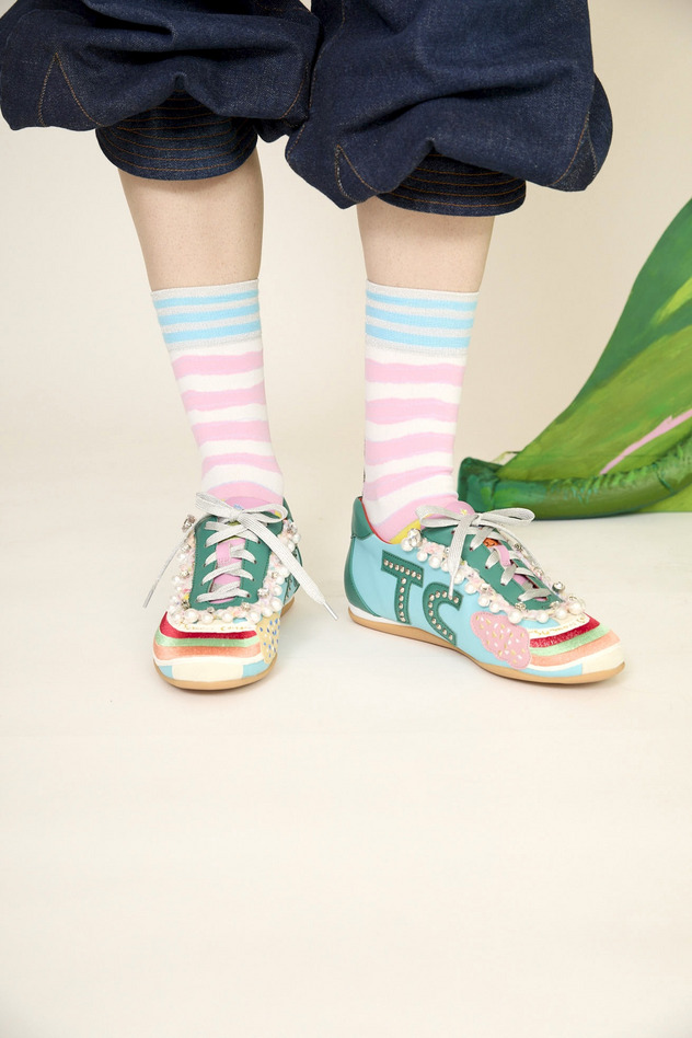 111.Pearl TC snerker 詳細画像 off white 39