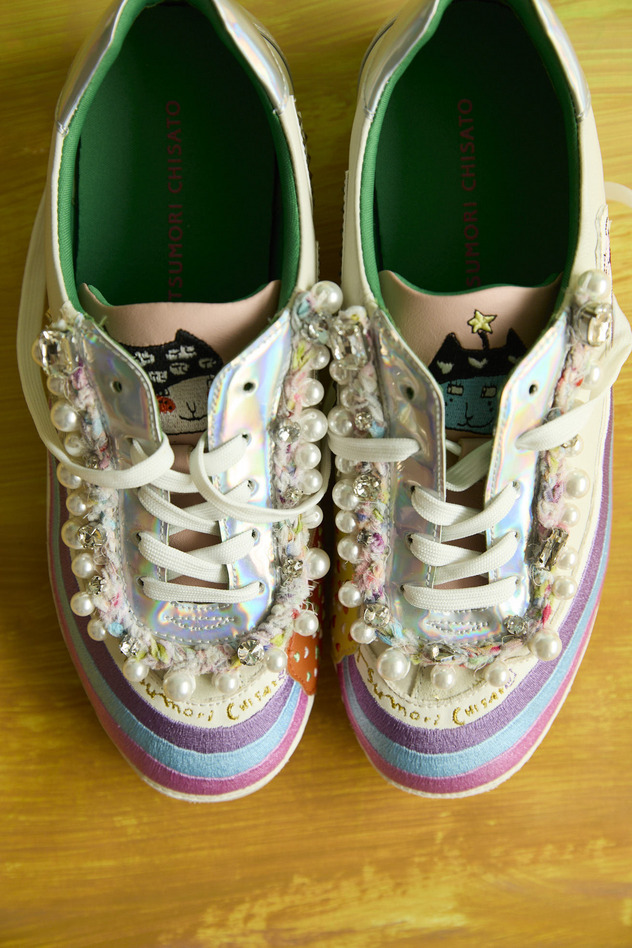 111.Pearl TC snerker 詳細画像 off white 7