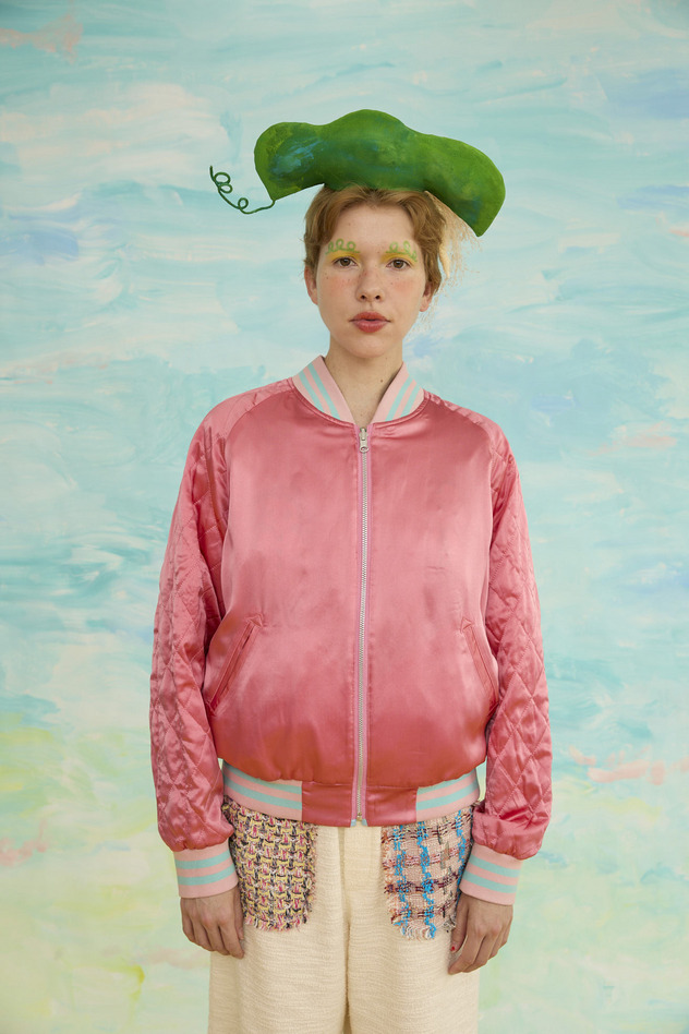 84.Quilt blouson 詳細画像 light blue 2