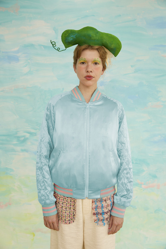 84.Quilt blouson 詳細画像 light pink 2