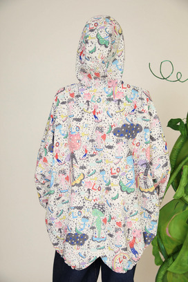 39.Mame Neko taffeta blouson 詳細画像