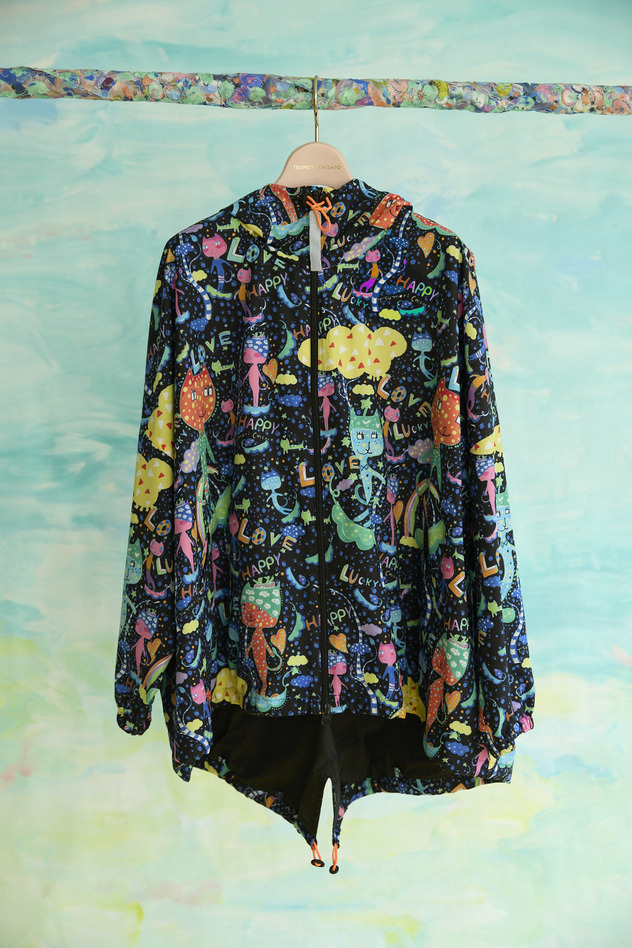 39.Mame Neko taffeta blouson 詳細画像 off white 15