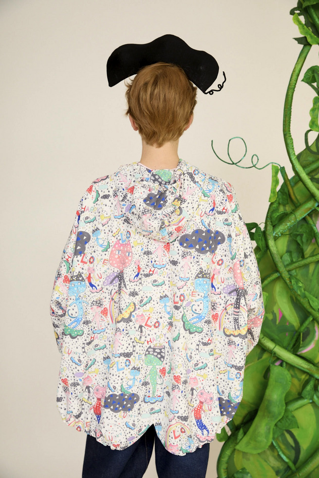 39.Mame Neko taffeta blouson 詳細画像 off white 3