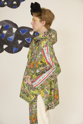 1.Happy flower field hoodie blouson 詳細画像