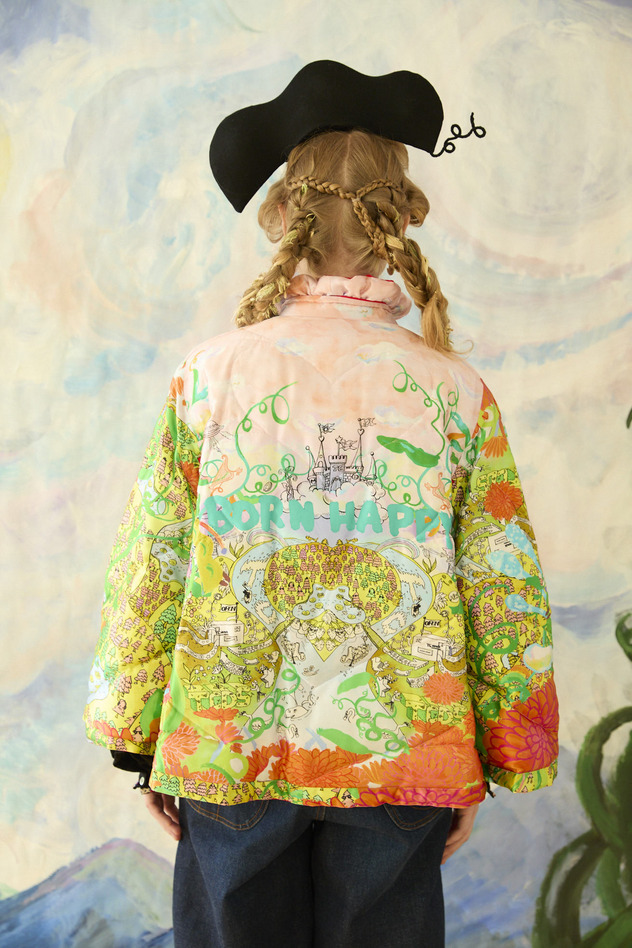 45.Born happy light down cape&jacket 詳細画像 beige 21