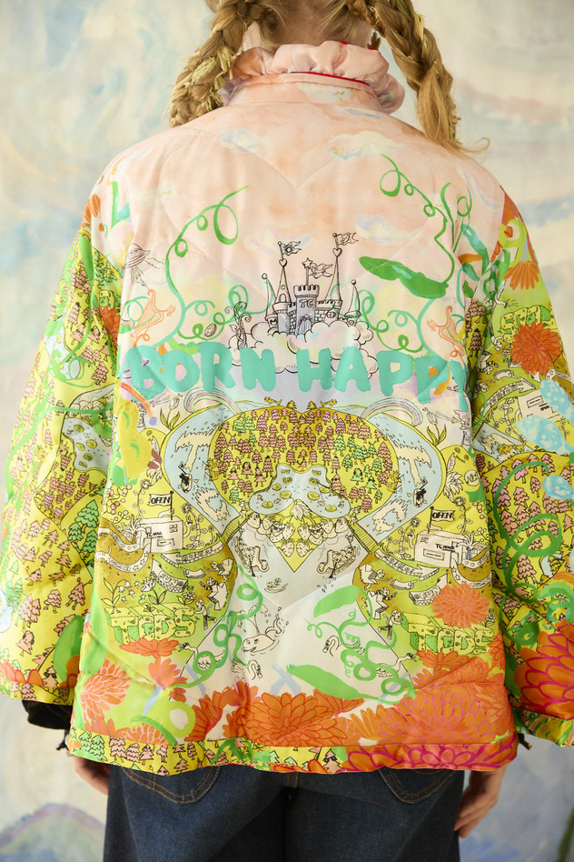 45.Born happy light down cape&jacket 詳細画像 beige 22