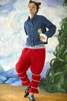 58.Print denim jacket 詳細画像