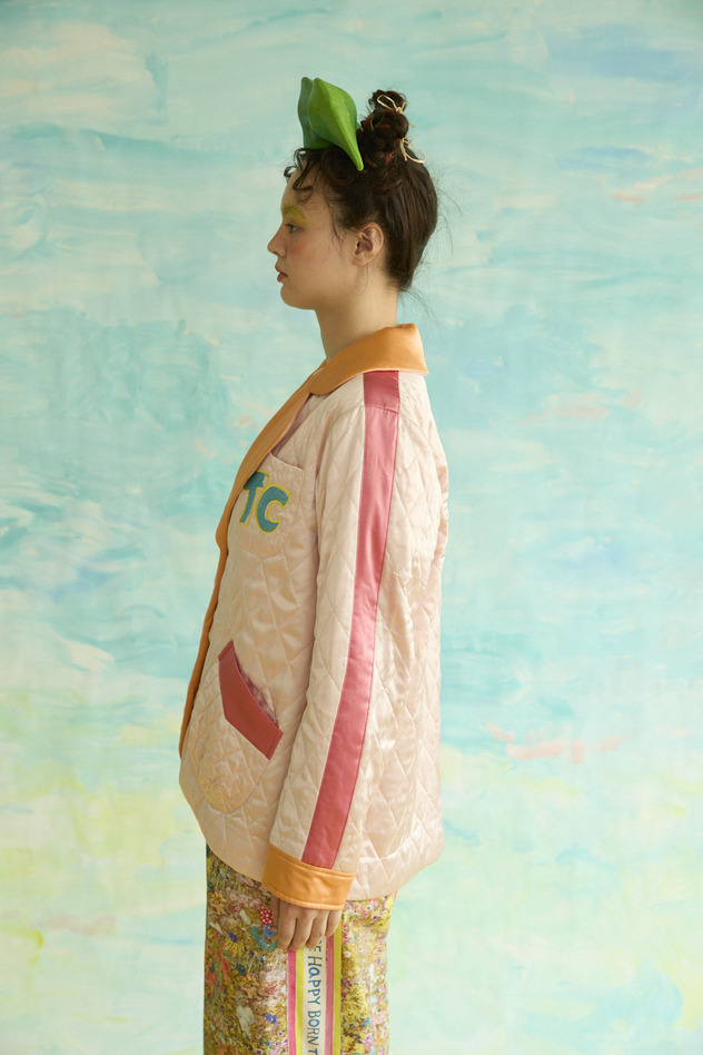 85.Quilt jacket 詳細画像 light blue 14