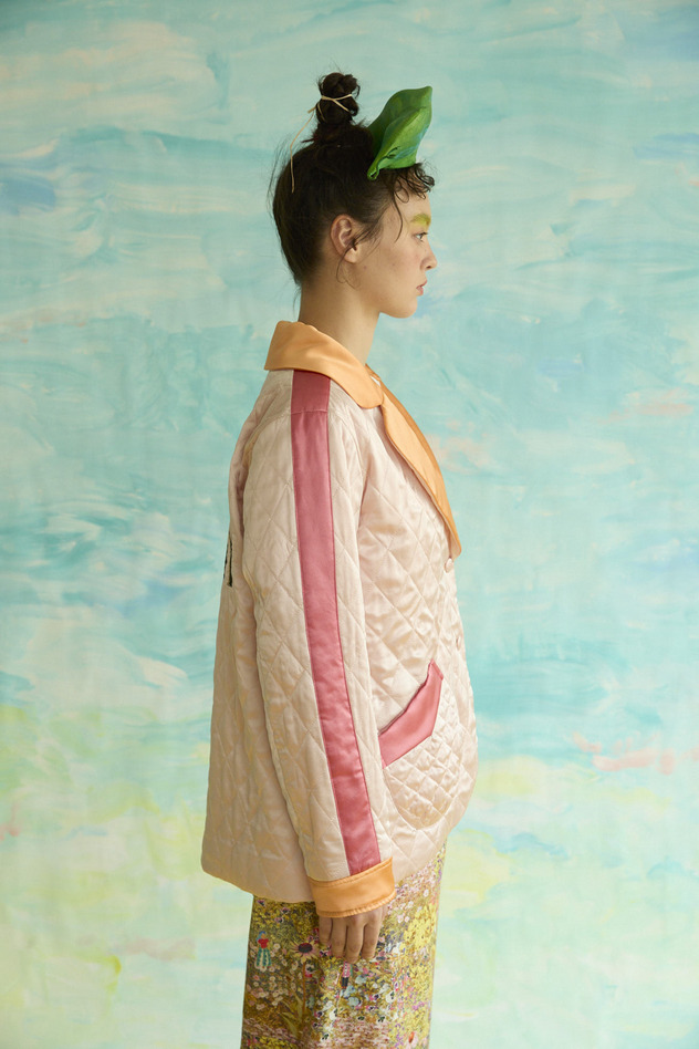 85.Quilt jacket 詳細画像 light blue 16