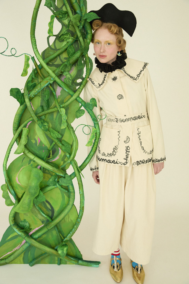 49.Playful Line jacket 詳細画像 ivory 2