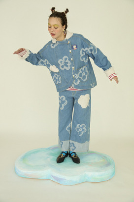 57.Hana JQ denim jacket 詳細画像
