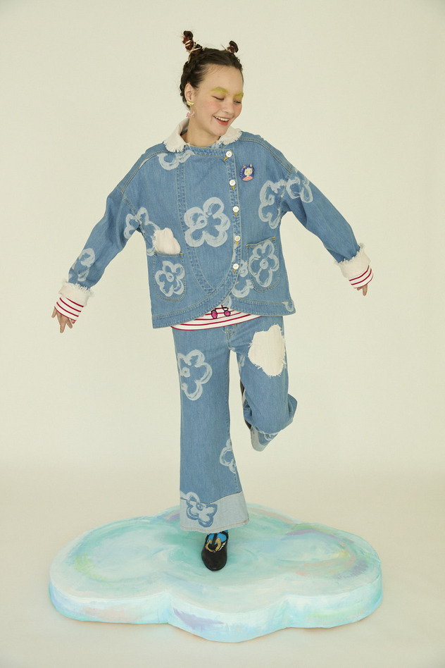 57.Hana JQ denim jacket 詳細画像 blue 12