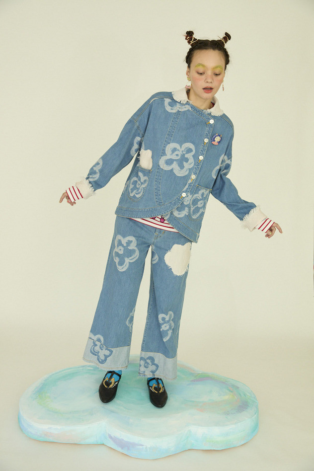 57.Hana JQ denim jacket 詳細画像 blue 13