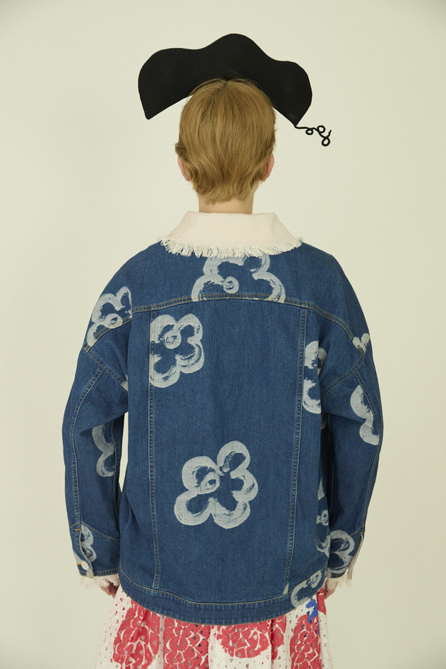 57.Hana JQ denim jacket 詳細画像 blue 16