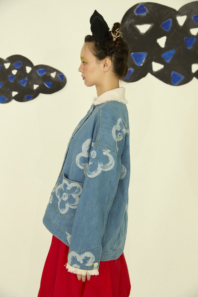 57.Hana JQ denim jacket 詳細画像 blue 6