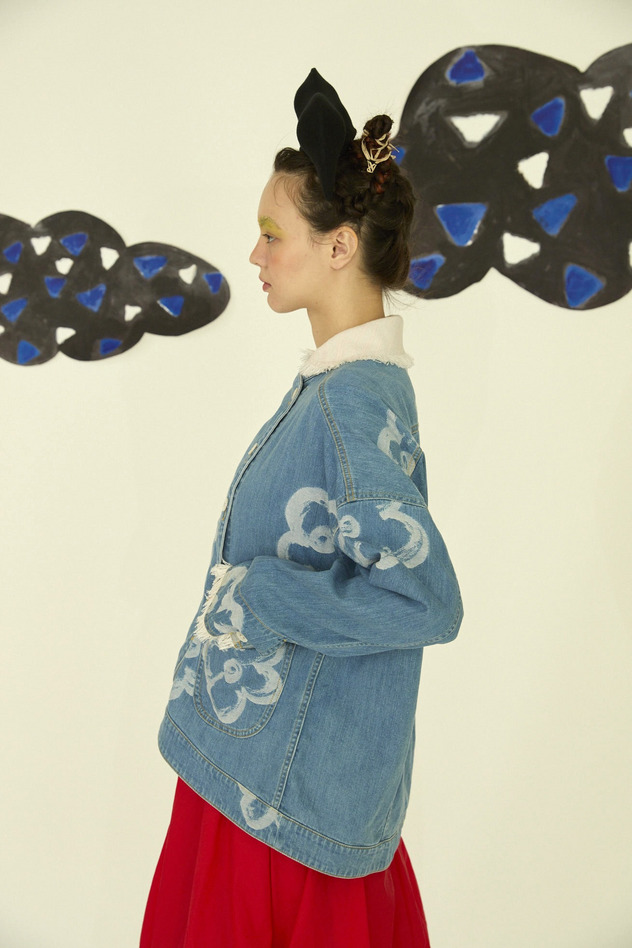 57.Hana JQ denim jacket 詳細画像 blue 7