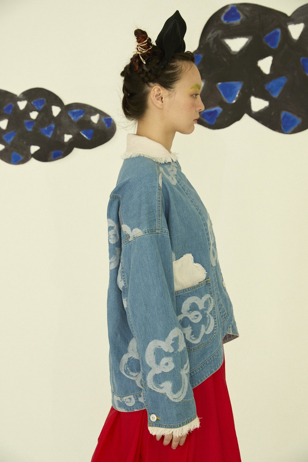 57.Hana JQ denim jacket 詳細画像 blue 9