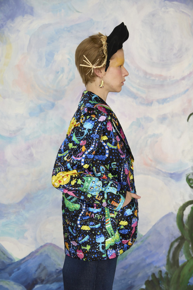 31.Mame neko jacket 詳細画像 off white 13