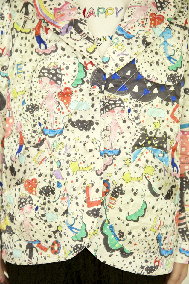 31.Mame neko jacket 詳細画像 off white 15