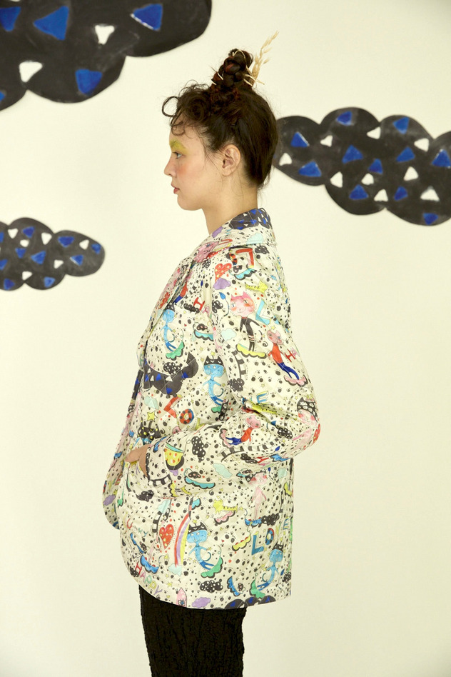 31.Mame neko jacket 詳細画像 off white 17
