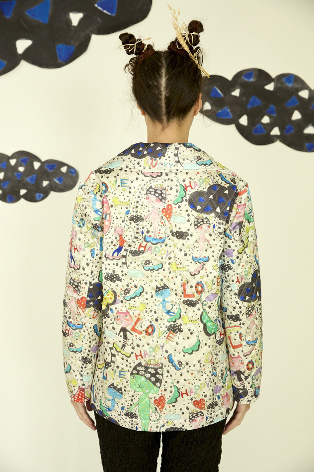 31.Mame neko jacket 詳細画像 off white 18