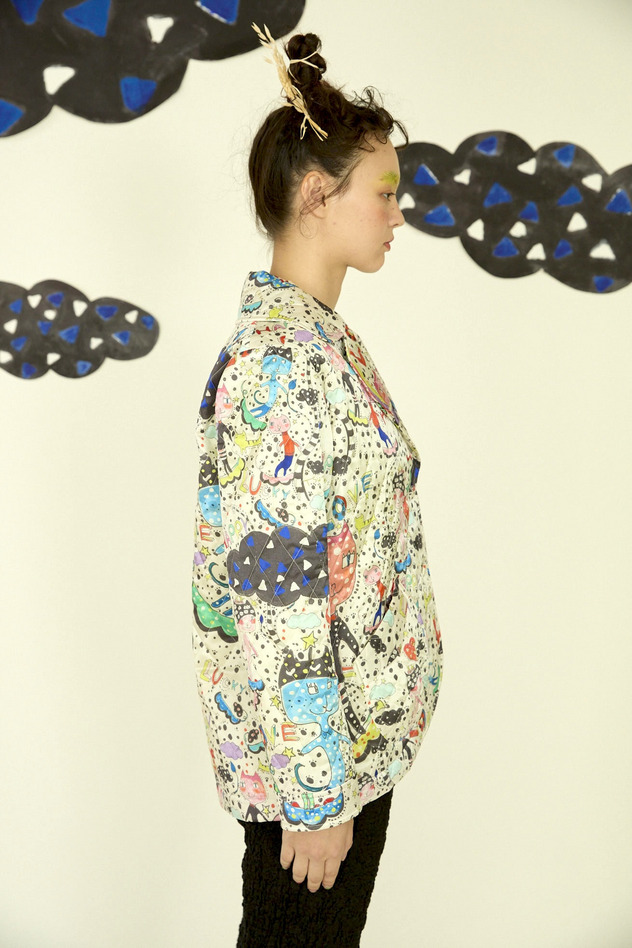 31.Mame neko jacket 詳細画像 off white 19