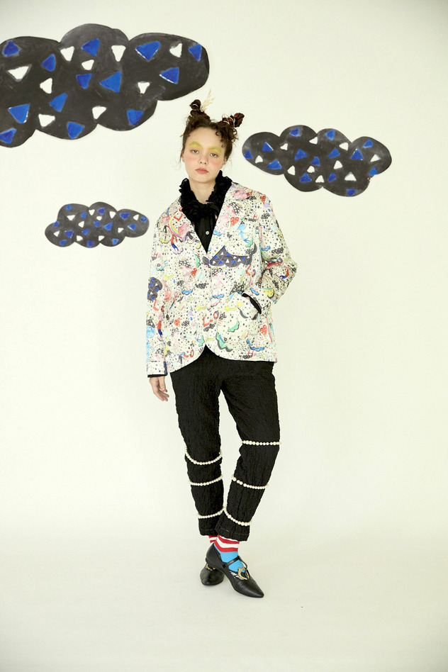 31.Mame neko jacket 詳細画像 off white 22