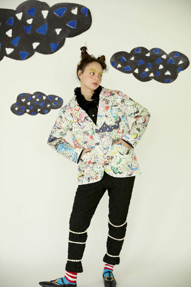 31.Mame neko jacket 詳細画像 off white 23