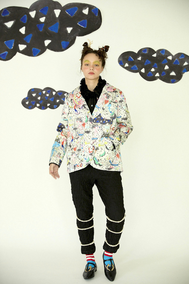 31.Mame neko jacket 詳細画像 off white 24