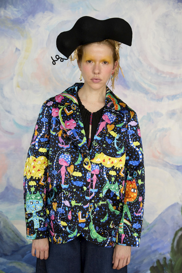 31.Mame neko jacket 詳細画像 off white 7