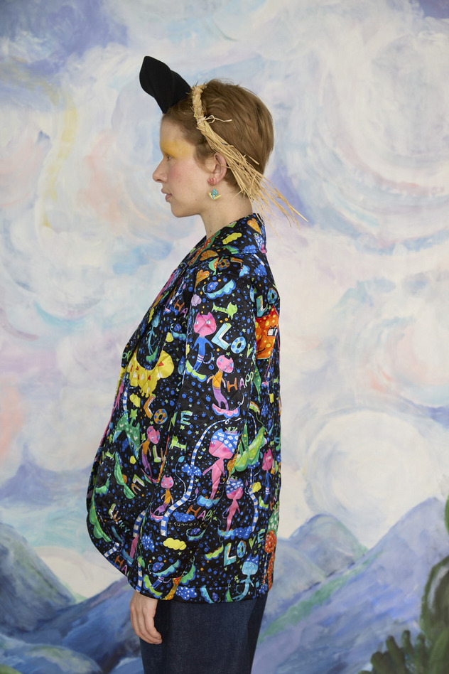 31.Mame neko jacket 詳細画像 off white 9