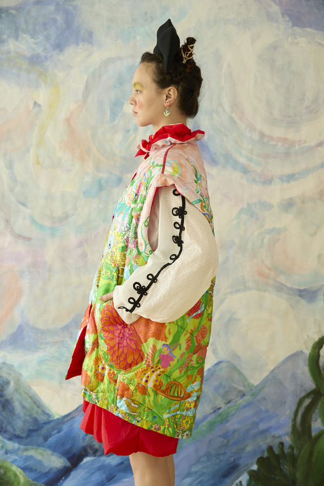 44.Born happy light down vest 詳細画像 beige 11