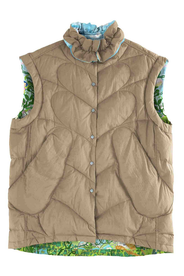 44.Born happy light down vest 詳細画像 beige 1