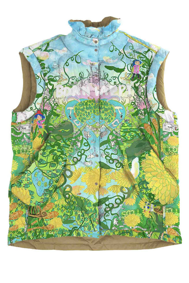 44.Born happy light down vest 詳細画像 beige 2