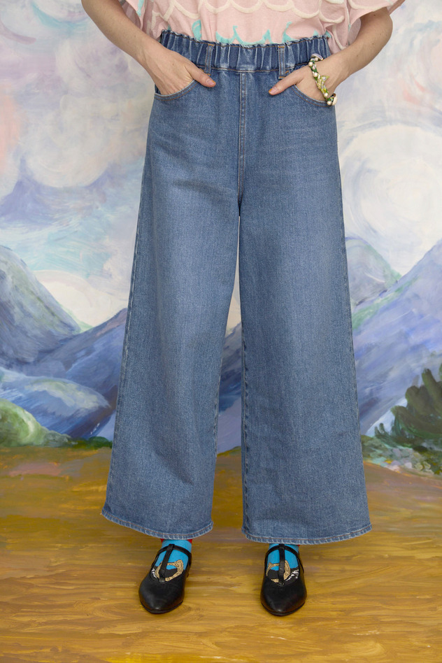 12.Selvedge denim pants 詳細画像 light blue 1
