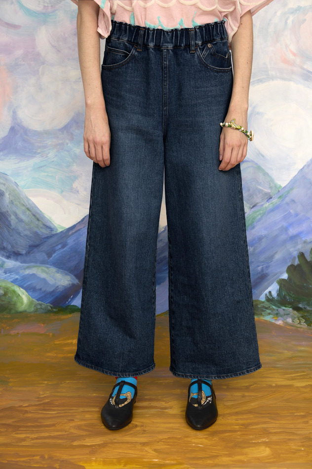12.Selvedge denim pants 詳細画像 navy 1