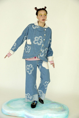 54.Hana JQ denim pants 詳細画像