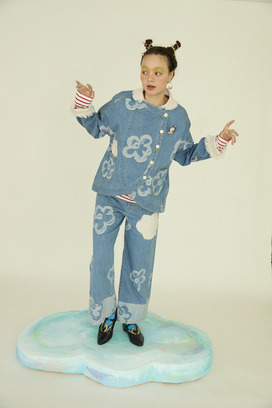 54.Hana JQ denim pants 詳細画像