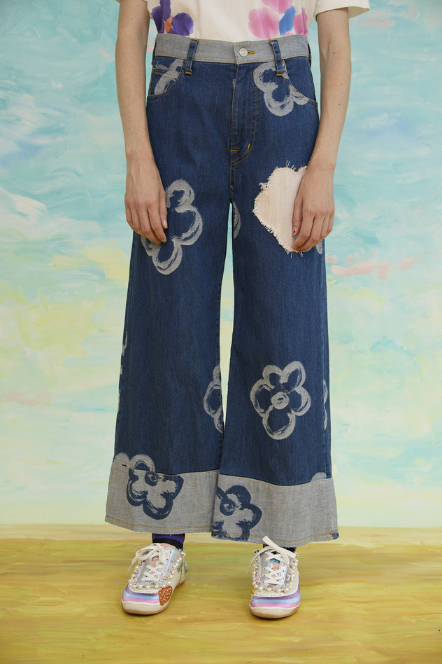 54.Hana JQ denim pants 詳細画像 blue 19