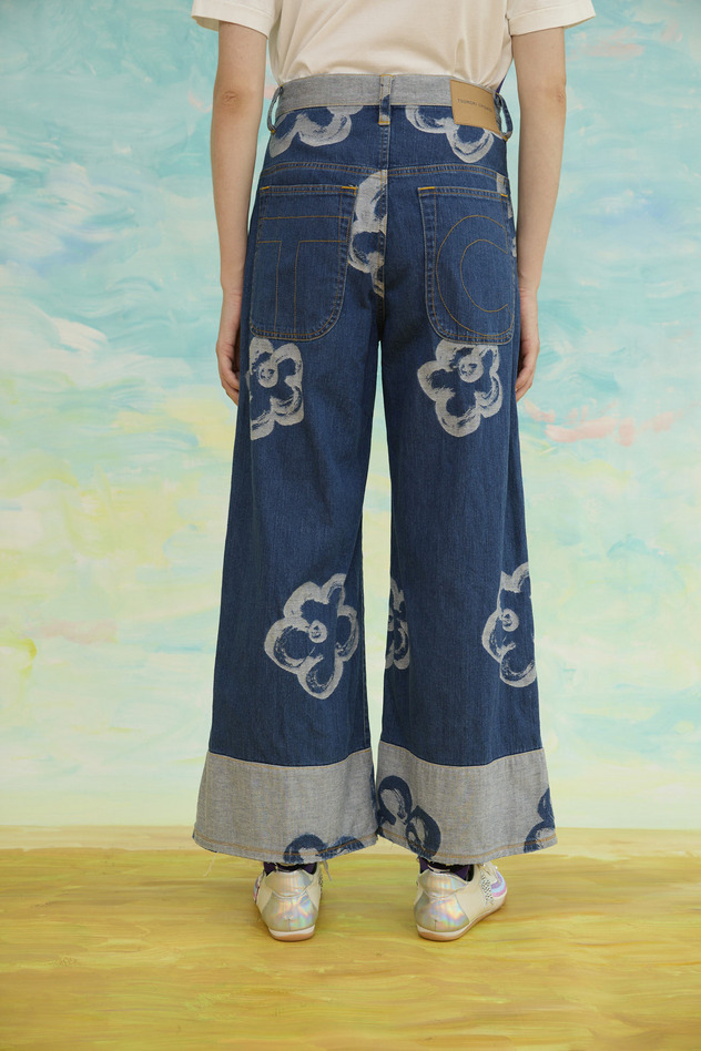 54.Hana JQ denim pants 詳細画像 blue 20