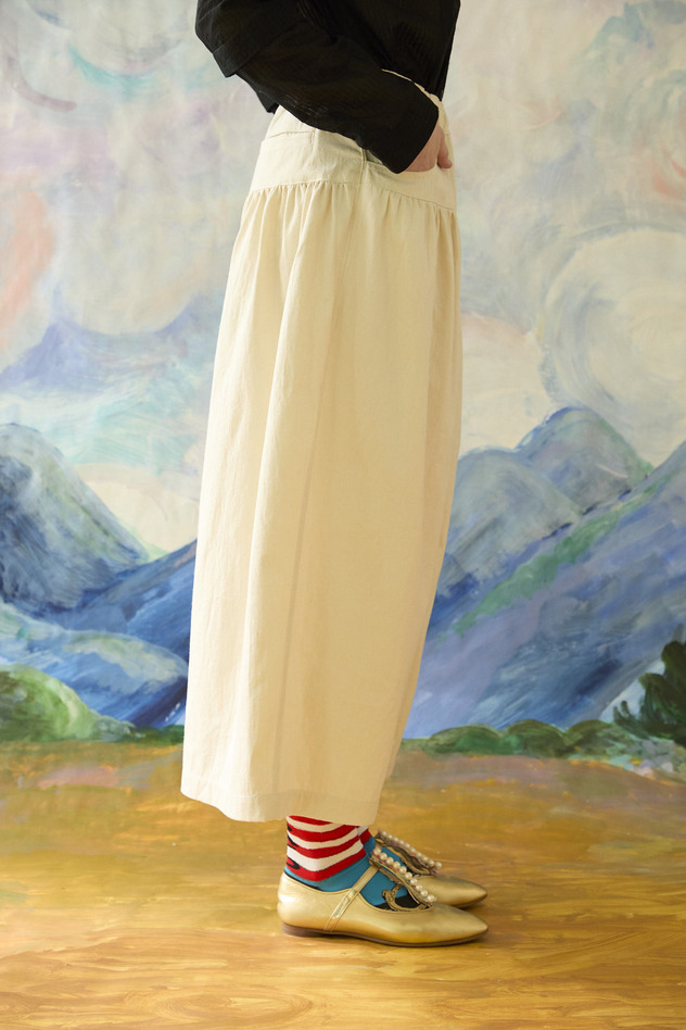 50.Playful Line pants 詳細画像 ivory 10