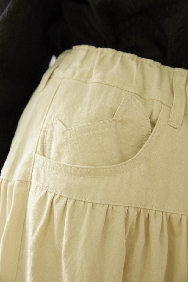 50.Playful Line pants 詳細画像 ivory 11