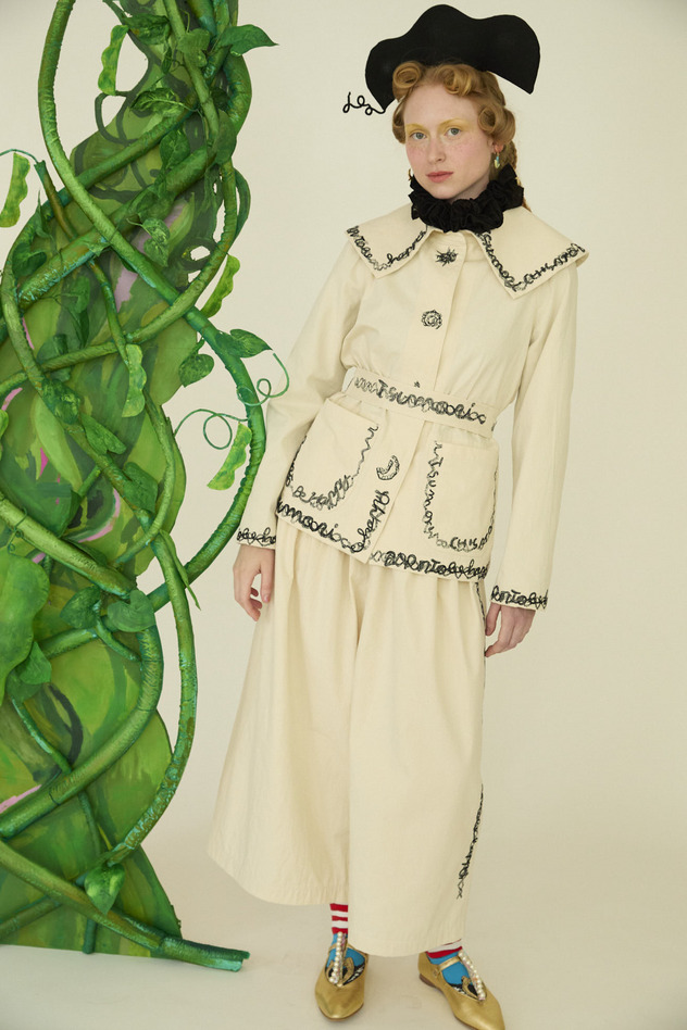 50.Playful Line pants 詳細画像 ivory 19