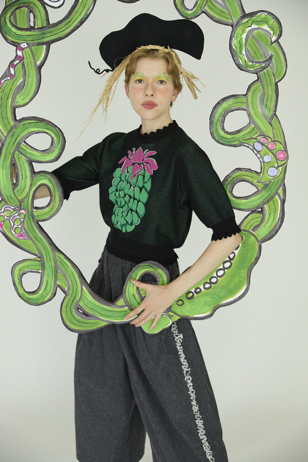 50.Playful Line pants 詳細画像 ivory 21
